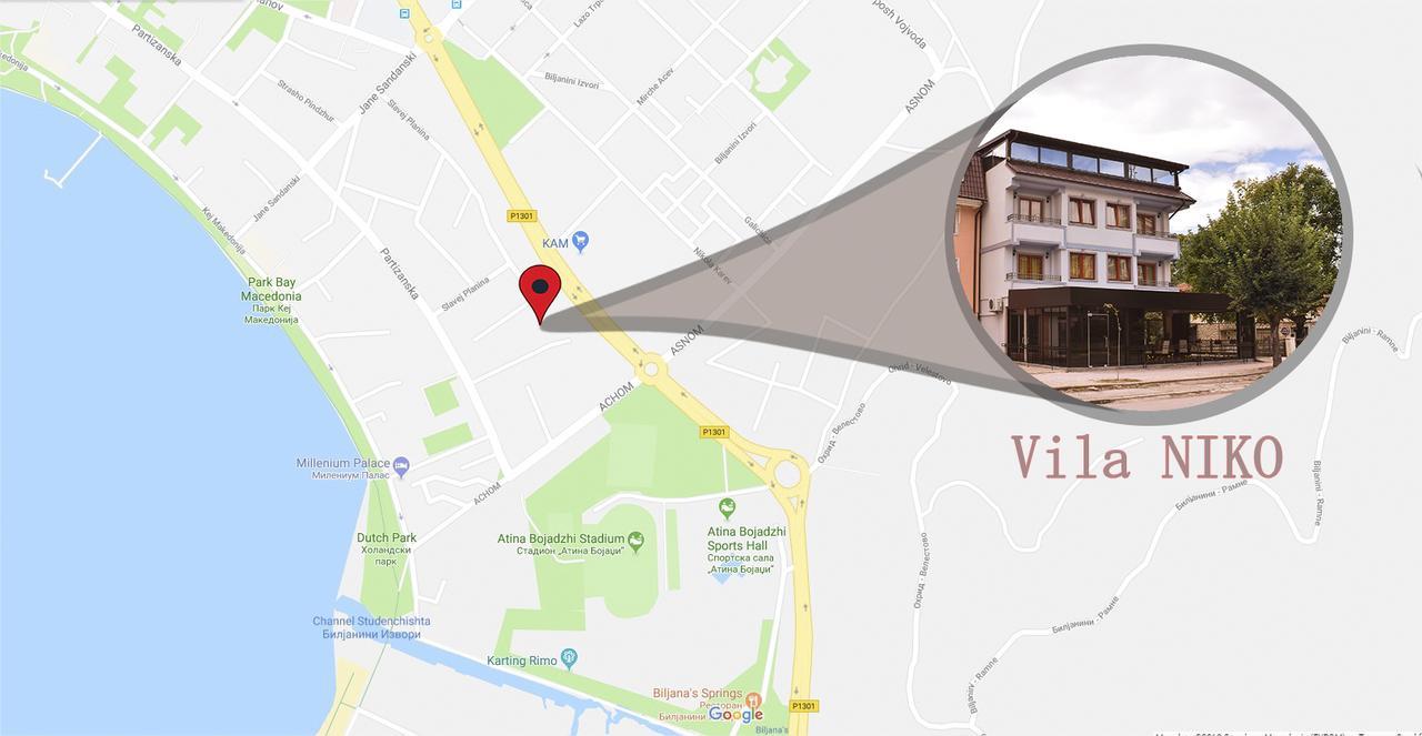 Vila Niko Охрид Экстерьер фото